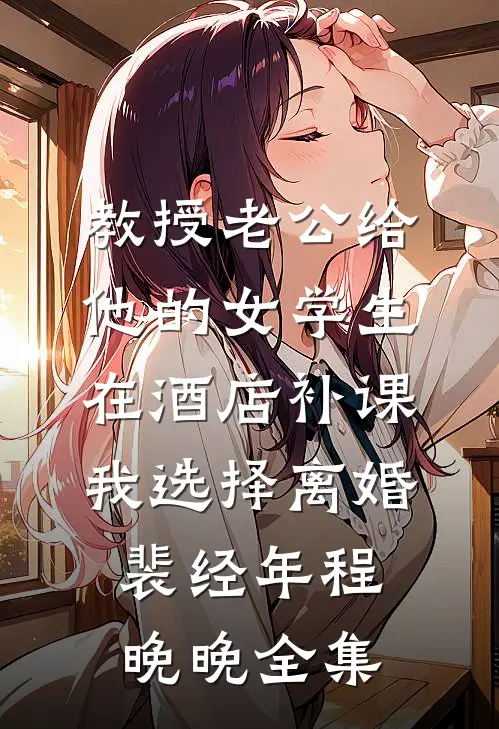 教授老公给他的女学生在酒店补课，我选择离婚裴经年程晚晚全集