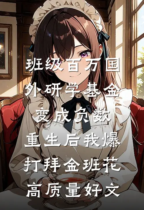 班级百万国外研学基金变成负数，重生后我爆打拜金班花高质量好文