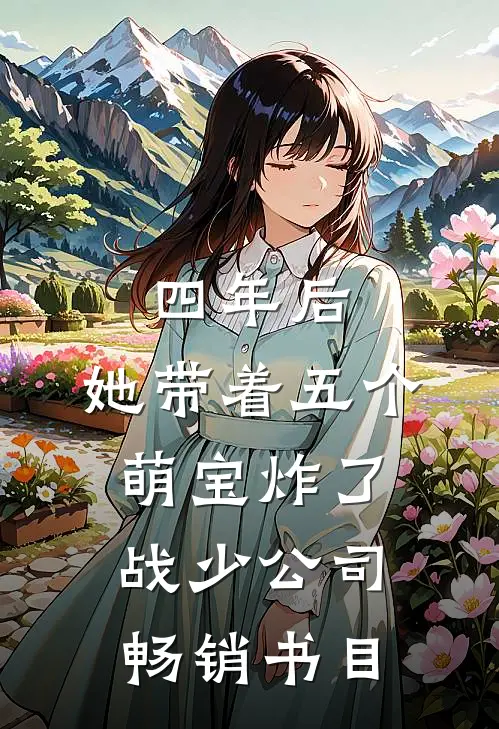 四年后，她带着五个萌宝炸了战少公司畅销书目