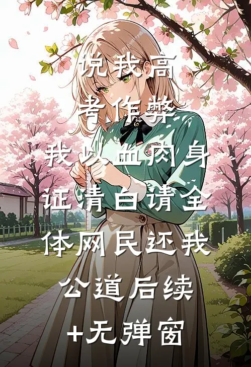 说我高考作弊，我以血肉身证清白请全体网民还我公道后续+无弹窗
