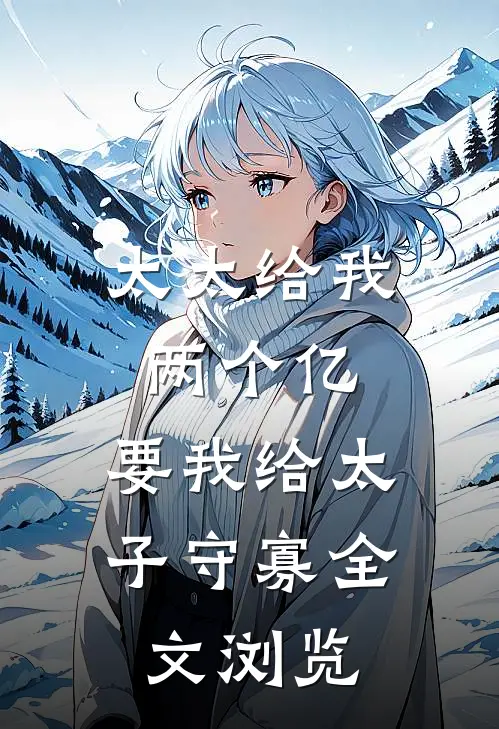 太太给我两个亿，要我给太子守寡全文浏览