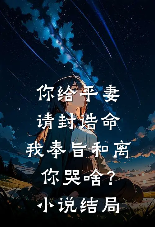 你给平妻请封诰命，我奉旨和离你哭啥？小说结局