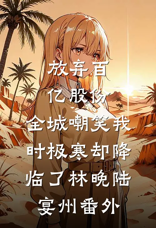 放弃百亿股份，全城嘲笑我时极寒却降临了林晚陆宴州番外
