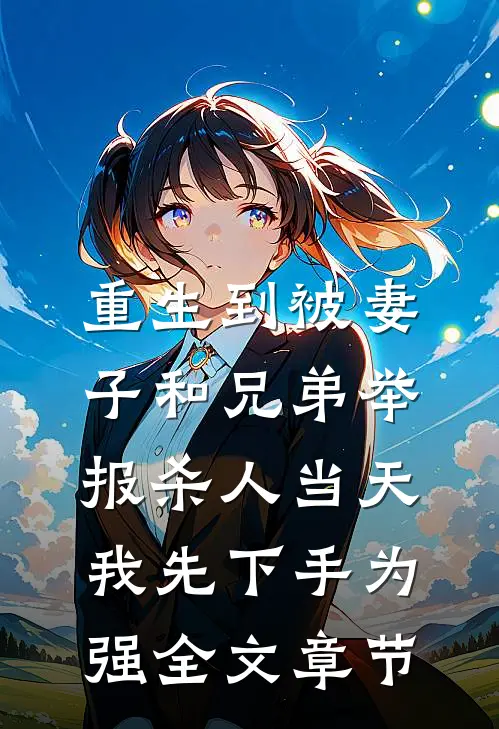 重生到被妻子和兄弟举报杀人当天，我先下手为强全文章节