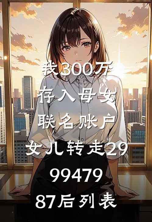 我300万存入母女联名账户，女儿转走2999479.87后列表