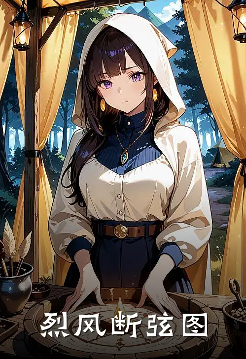 烈风断弦图