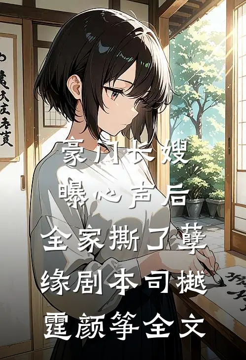 豪门长嫂曝心声后，全家撕了孽缘剧本司樾霆颜筝全文
