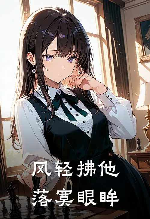 风轻拂他落寞眼眸