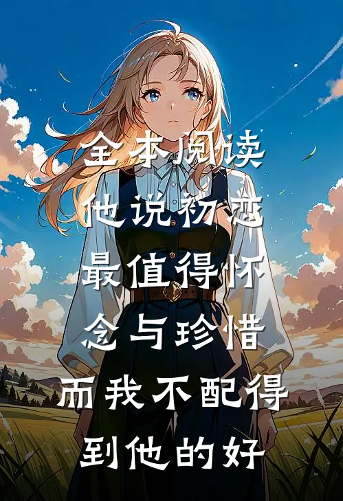 全本阅读他说初恋最值得怀念与珍惜，而我不配得到他的好