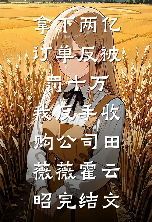 拿下两亿订单反被罚十万，我反手收购公司田薇薇霍云昭完结文