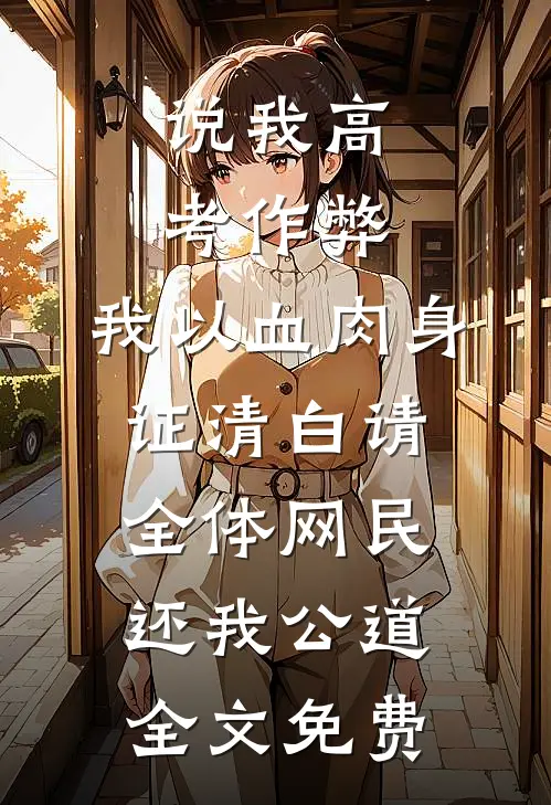 说我高考作弊，我以血肉身证清白请全体网民还我公道全文免费