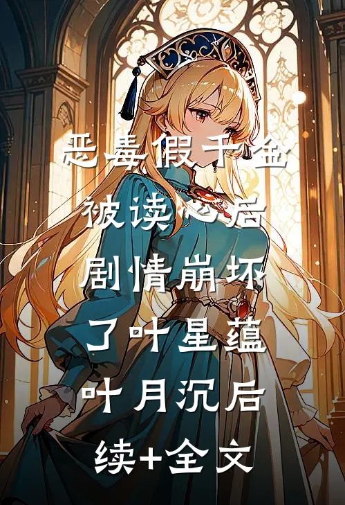 恶毒假千金被读心后，剧情崩坏了叶星蕴叶月沉后续+全文