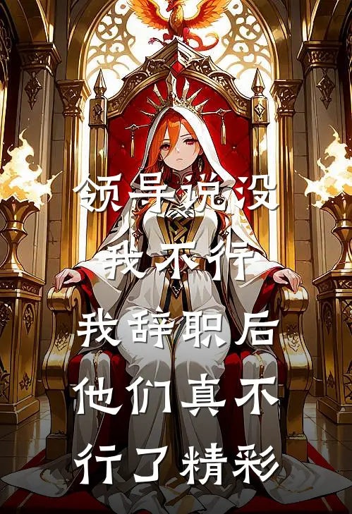 领导说没我不行，我辞职后他们真不行了精彩