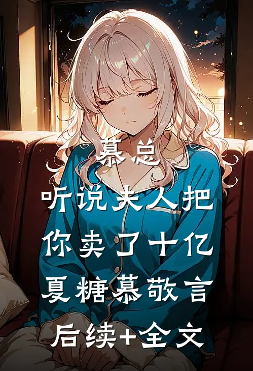 慕总，听说夫人把你卖了十亿夏糖慕敬言后续+全文