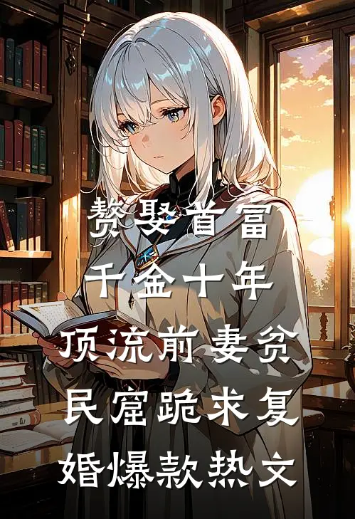 赘娶首富千金十年，顶流前妻贫民窟跪求复婚爆款热文