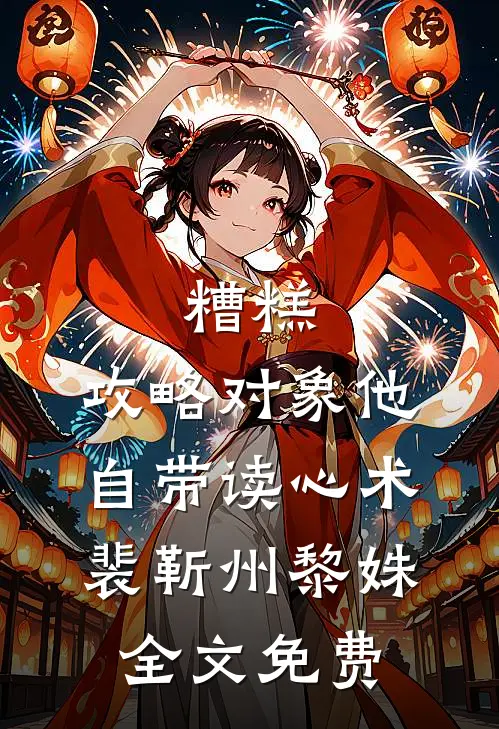 糟糕，攻略对象他自带读心术裴靳州黎姝全文免费
