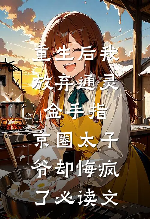 重生后我放弃通灵金手指，京圈太子爷却悔疯了必读文