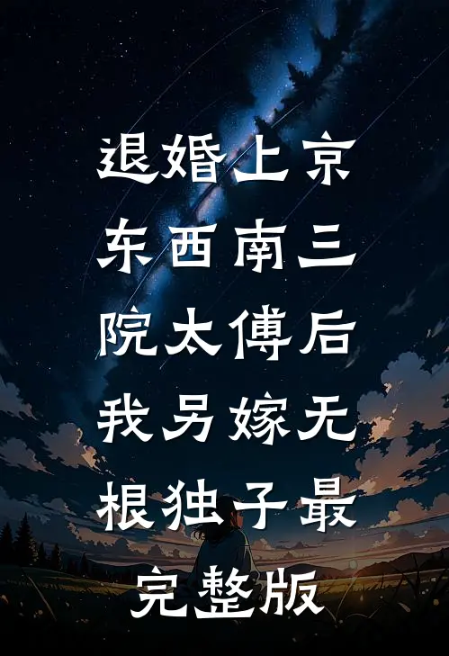 退婚上京东西南三院太傅后，我另嫁无根独子最完整版