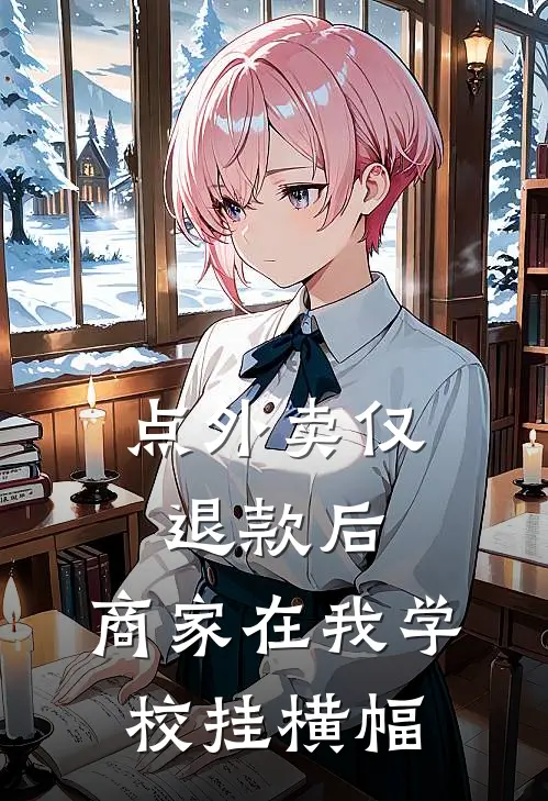 点外卖仅退款后，商家在我学校挂横幅