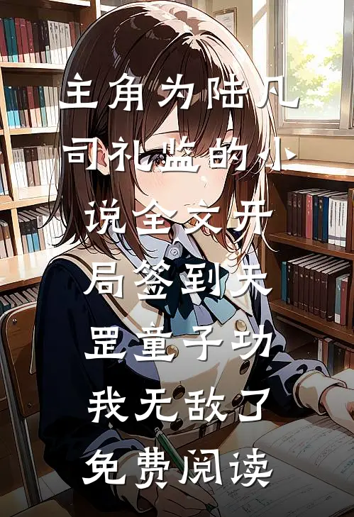 主角为陆凡司礼监的小说全文开局签到天罡童子功，我无敌了免费阅读
