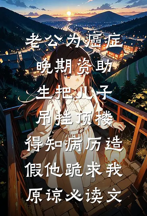 老公为癌症晚期资助生把儿子吊挂顶楼，得知病历造假他跪求我原谅必读文