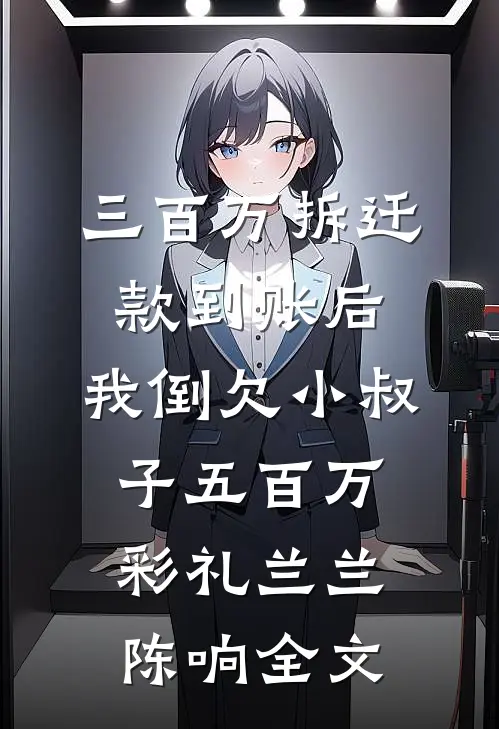 三百万拆迁款到账后，我倒欠小叔子五百万彩礼兰兰陈响全文