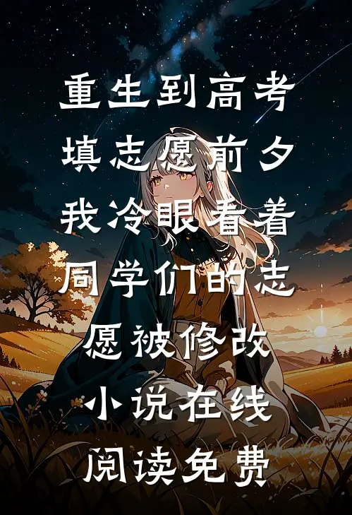 重生到高考填志愿前夕，我冷眼看着同学们的志愿被修改小说在线阅读免费