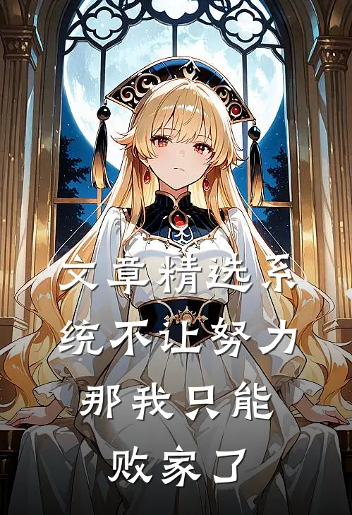 文章精选系统不让努力，那我只能败家了
