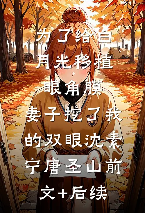 为了给白月光移植眼角膜，妻子挖了我的双眼沈素宁唐圣山前文+后续