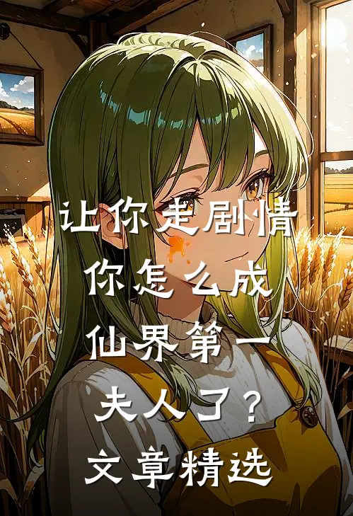 让你走剧情，你怎么成仙界第一夫人了？文章精选