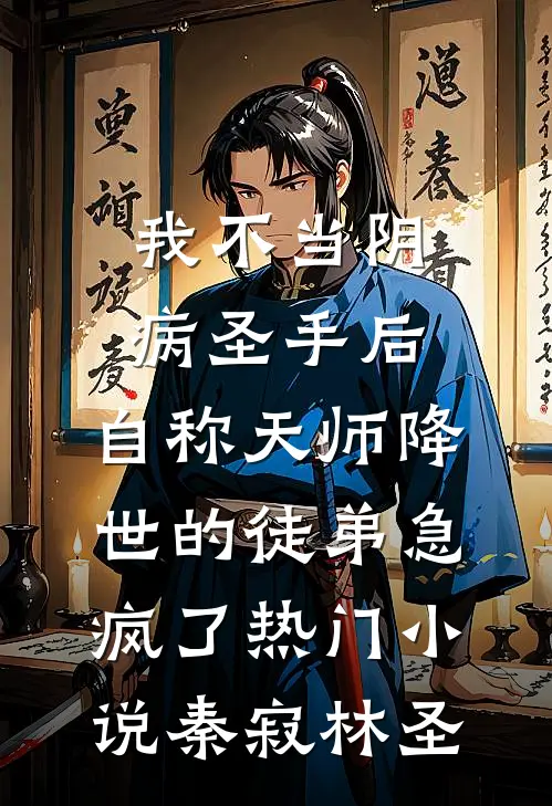 我不当阴病圣手后，自称天师降世的徒弟急疯了热门小说秦寂林圣