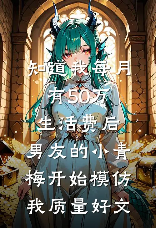 知道我每月有50万生活费后，男友的小青梅开始模仿我质量好文
