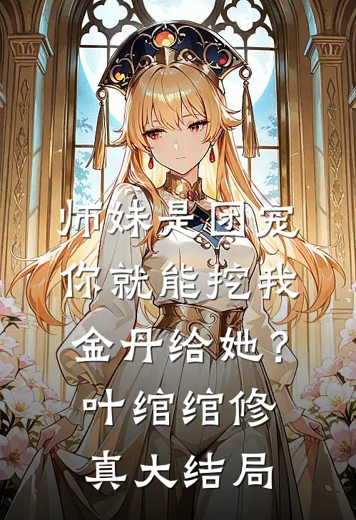 师妹是团宠，你就能挖我金丹给她？叶绾绾修真大结局