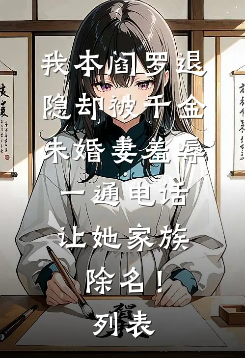 我本阎罗退隐却被千金未婚妻羞辱，一通电话让她家族除名！列表