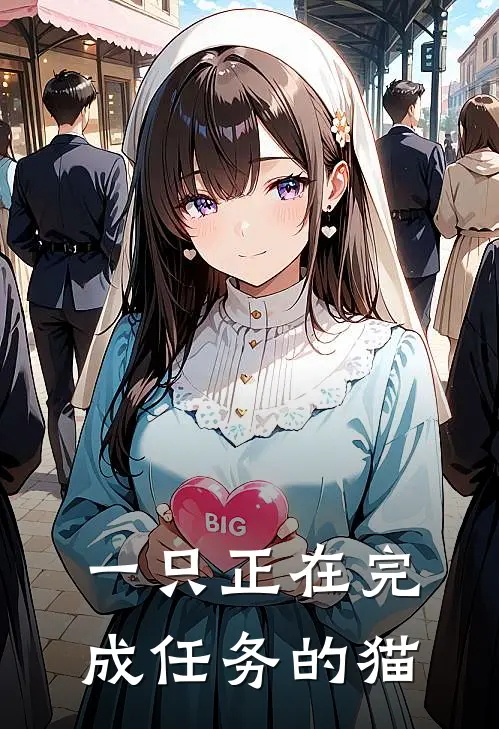 一只正在完成任务的猫