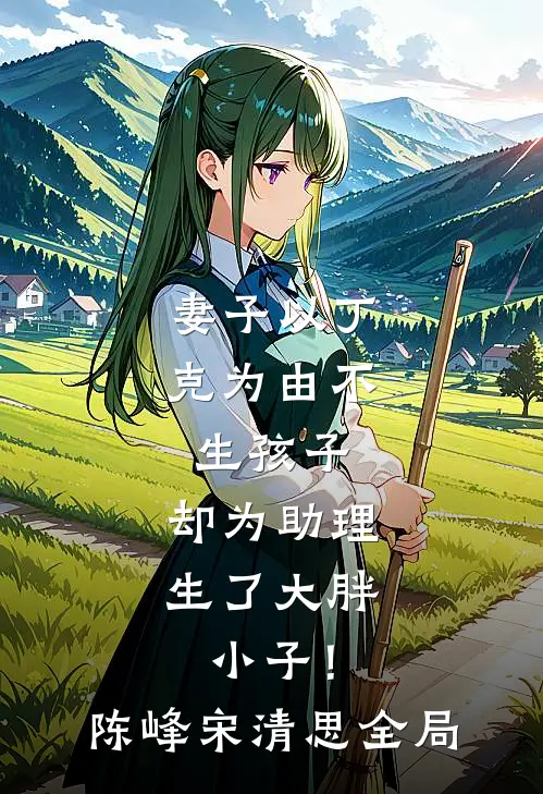 妻子以丁克为由不生孩子，却为助理生了大胖小子！陈峰宋清思全局