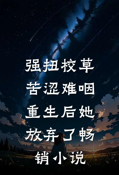 强扭校草苦涩难咽，重生后她放弃了畅销小说