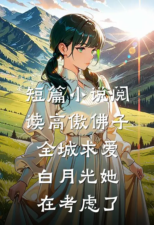 短篇小说阅读高傲佛子全城求爱，白月光她在考虑了