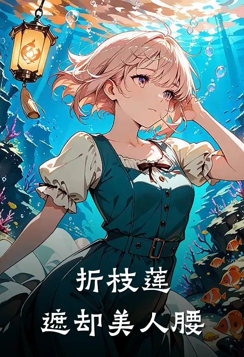 折枝莲，遮却美人腰