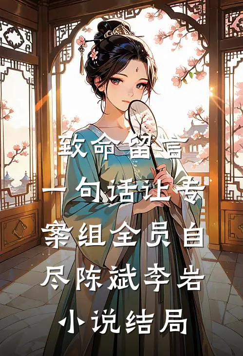 致命留言：一句话让专案组全员自尽陈斌李岩小说结局