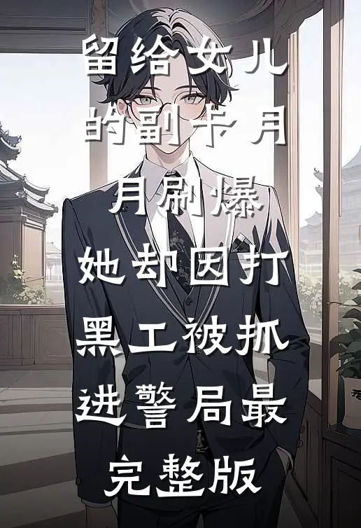 留给女儿的副卡月月刷爆，她却因打黑工被抓进警局最完整版