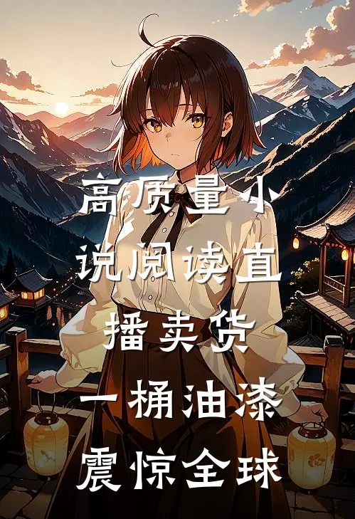 高质量小说阅读直播卖货，一桶油漆震惊全球