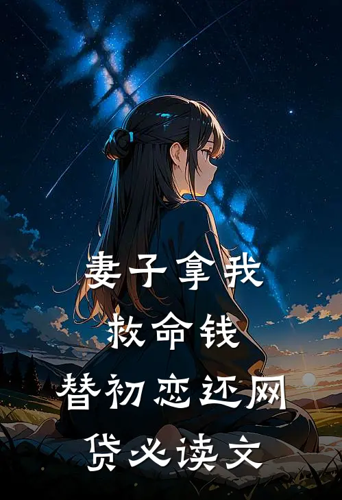 妻子拿我救命钱，替初恋还网贷必读文