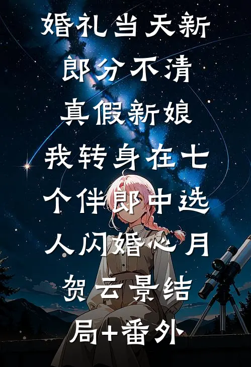 婚礼当天新郎分不清真假新娘，我转身在七个伴郎中选人闪婚心月贺云景结局+番外