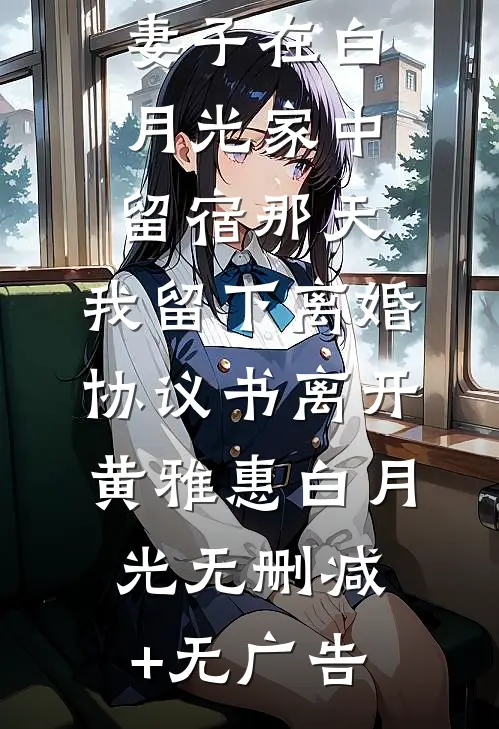 妻子在白月光家中留宿那天，我留下离婚协议书离开黄雅惠白月光无删减+无广告