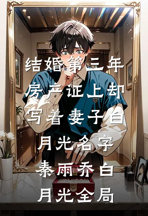 结婚第三年，房产证上却写着妻子白月光名字秦雨乔白月光全局