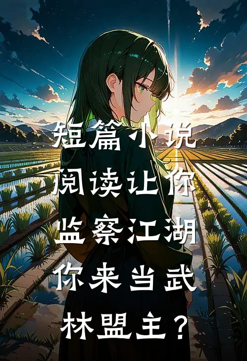 短篇小说阅读让你监察江湖，你来当武林盟主？