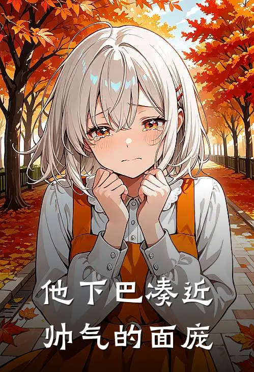 他下巴凑近帅气的面庞
