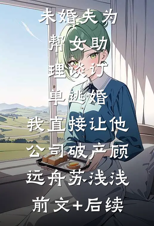未婚夫为帮女助理谈订单逃婚，我直接让他公司破产顾远舟苏浅浅前文+后续