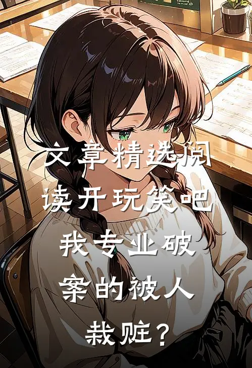 文章精选阅读开玩笑吧，我专业破案的被人栽赃？